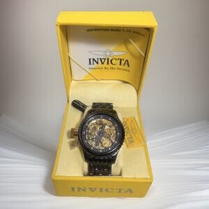 RARE NEW Special Edition 50yr Russian Diver Invicta Automatic Skeleton Model1924